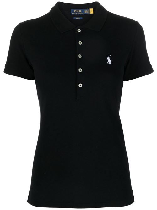 Polo donna nera POLO RALPH LAUREN | 211870245005